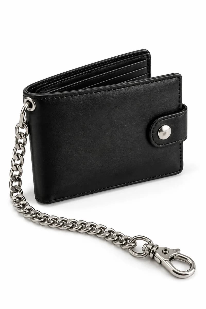 Chain Wallet — siyah